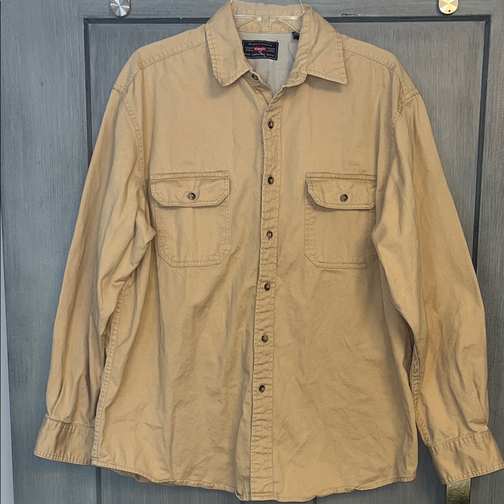Men’s Wrangler Khaki Premium Quality Shirt